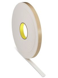 China 3M 4496 Foam Tape Double Coated Polyethylene Sponge Tape White Or Black Color , 1 In X 36 Yd Roll supplier