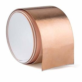 China High Conductivity Copper Foil EMI RFI Shielding Tape 0.06mm Thickness With Conductive Adhesive supplier