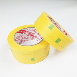 China Single Sided UV resistance  Clean Removal  Good Painted Crepe Masking Paper Tape supplier