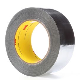 China 3M 363 / 3M 363L Glass Cloth Tape High Temperature Tape , Aluminum Foil Tape 0.19MM Silicone Transparent Adhesive supplier