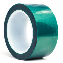 China 3M 8992 Green Polyester High Temperature Tape with Silicone Adhesive , Masking Tape , Dark Green Color supplier