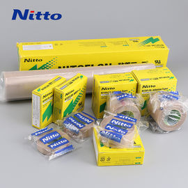 China Nitto Denko PTFE Silicone Adhesive Tape NITOFLON 973UL-S supplier