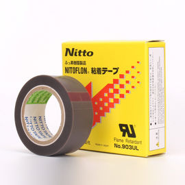 China Nitto Denko PTFE Silicone Adhesive Tape NITOFLON 903UL supplier