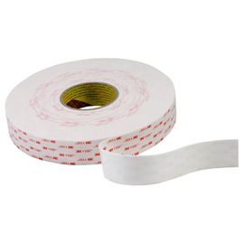 China 3M 4945 1.1mm Thickness White Acrylic Foam Tape Double Sided VHB Tape supplier
