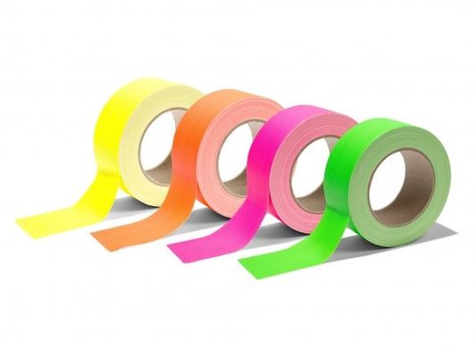 China Blacklight Neon Tape | UV React | Luminous Adhesive Tape | Fluorescent supplier