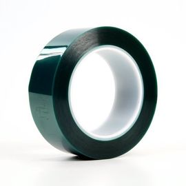 China 220 Degree High Temp Masking Protection Polyester PET Green Tape supplier