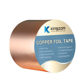 China Conductive Copper Foil Tape for Slug And Snail Barrier Defenders supplier