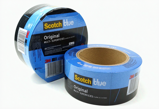China 3M 2090 | Crepe Paper Tape | Painter's Tape | Blue Color | Masking supplier