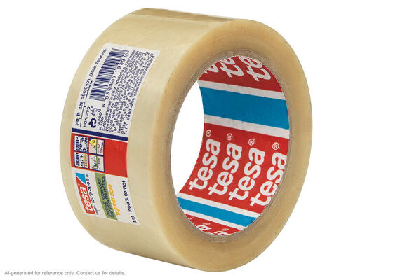 China tesa 4124 | 65 µm PVC Film | Natural Rubber | 60 N/cm Tensile | Medium to Heavy Cartons supplier