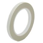Silicone Adhesive Electrical Insulation Tape , 0.18mm White Glass Cloth Tape
