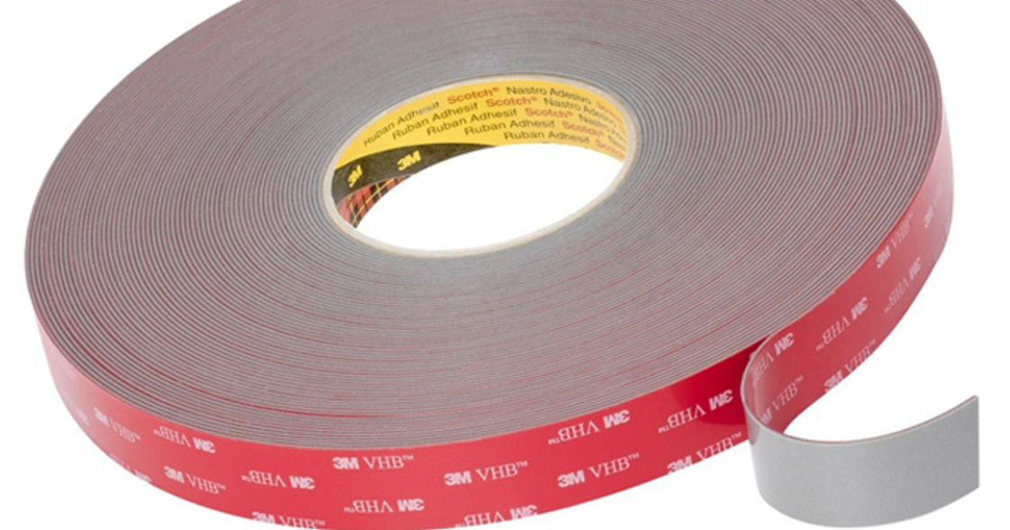 3M 4991 Grey Double Sided VHB Acrylic Foam Tape 2.3mm Thickness Bonding