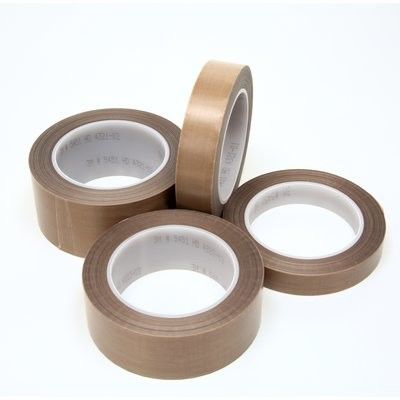 PTFE Fiber Glass Cloth Tape | High Temperature Tape | Brown Color | For Heat Sealing Machines supplier