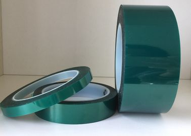 Polyester High Temperature Tape Green Masking tape for powder painting supplier