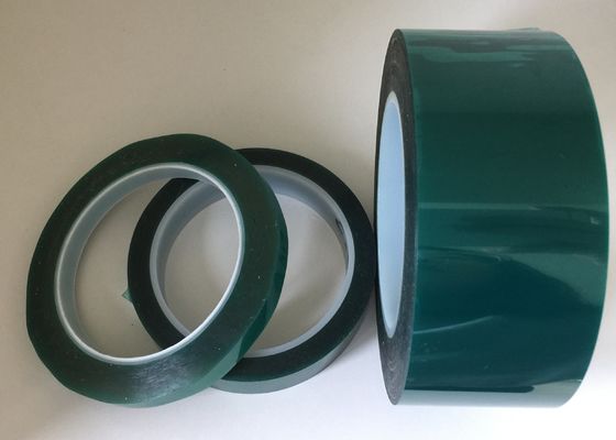 PET Green Tape | Polyester Tape |  For High Temperature Masking | For Powder Painting supplier