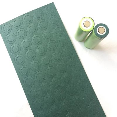 Vulcanized Fiber Dots | Die Cut | Fish Paper Barley Paper Gasket For Battery Cells Insulation supplier