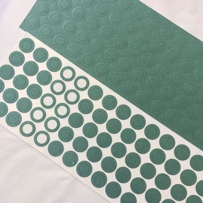 Vulcanized Fiber Dots | Die Cut | Fish Paper Barley Paper Gasket For Battery Cells Insulation supplier