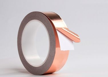 Customized Copper Foil EMI RFI Shielding Tape With Non Conductive Adhesive supplier