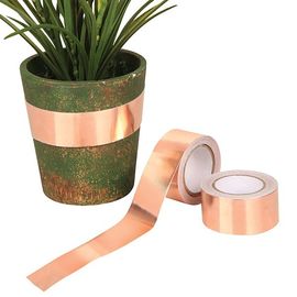 Customized Copper Foil EMI RFI Shielding Tape With Non Conductive Adhesive supplier