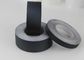 Glue Electrical Insulation Tape , Acetate Cloth Tape Custom Black Coarse Texture Cloth Acrylic supplier