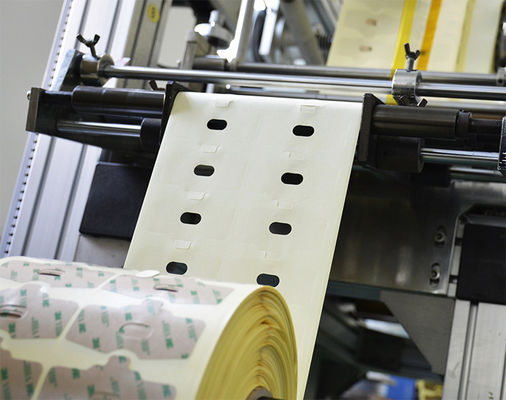Tape Die Cutting Service | Custom Shape & Size & Mold | Round Dots With Tabs supplier