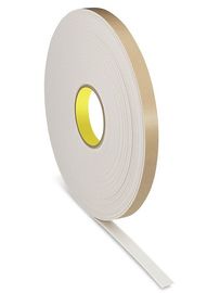 3M 4496 Foam Tape Double Coated Polyethylene Sponge Tape White Or Black Color , 1 In X 36 Yd Roll supplier