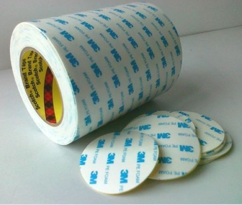 3M 1600T | Kiss Cut | Double Coated PE Foam | For Nameplate | Hook Backing Adhesive supplier