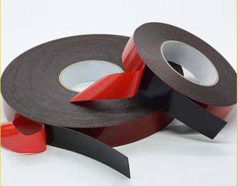 1.0mm Thickness Black / White Double Sided PE Foam Tape for Mounting and Joining supplier