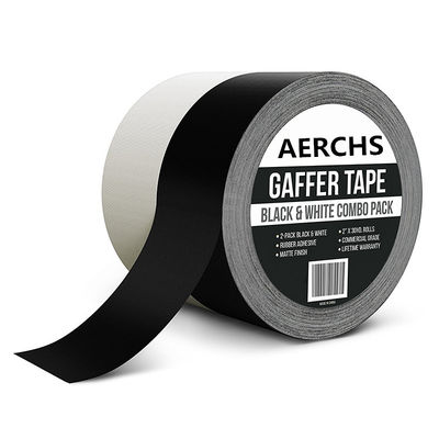 Gaffer Tape | Non Reflective | Black And White | Gaff Matte Cloth supplier