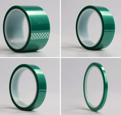 PET Green Tape | High Temperature Masking | 0.06mm/0.09mm | Silicone Adhesive supplier