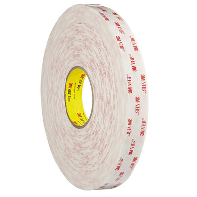 3M 4945 | Acrylic Foam Tape | Kiss Cut | Double Sided | 1.1mm Thickness | White Color supplier