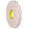 Acrylic Foam Kiss Cut Tape , Double Sided Foam Tape 1.1mm Thickness 3M VHB 4945 White Color supplier