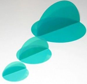Polyester Green Tape Discs | High Temp Masking | Masking Dots | For Powder Coating supplier