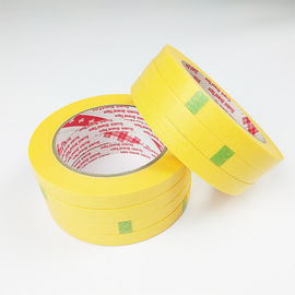 Single Sided UV resistance  Clean Removal  Good Painted Crepe Masking Paper Tape supplier