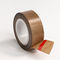 Heat Temperature Resistant PTFE PTFE Fiberglass Adhesive Tape for Heat Sealing Packing supplier