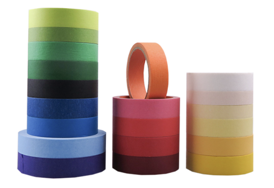 Crepe Masking Tape | Good Heat Resistance | Automotive | Painters Colored Masking Tape | For Decoration supplier