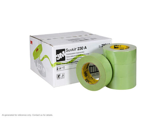 3M Scotch 233+ | Green Crepe Paper | 0.17 mm | 121 °C for 30 min | Collision Repair Grade supplier