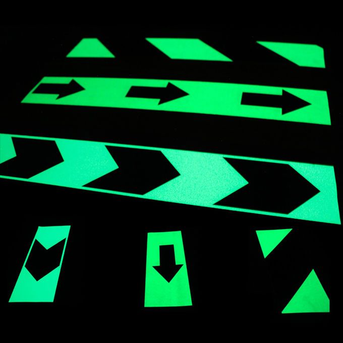 Printable Photoluminescent Luminous Adhesive Tape Glow In The Dark Tape 4-10 Hours