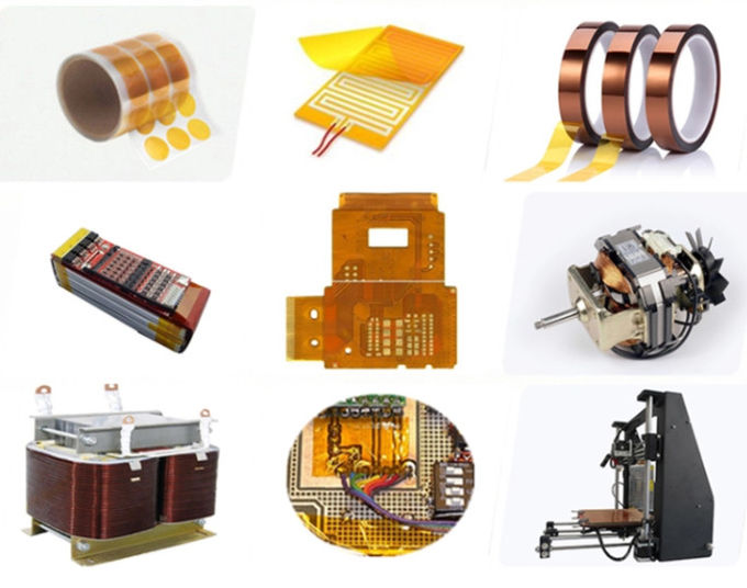 High Temperature Kapton Polyimide Film Tap For Masking Insulation ESD Sublimation